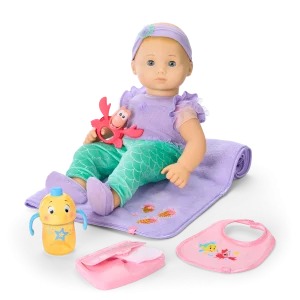 Disney Princess Ariel Cuddle & Care Set with Bitty Baby® Doll by American Girl®