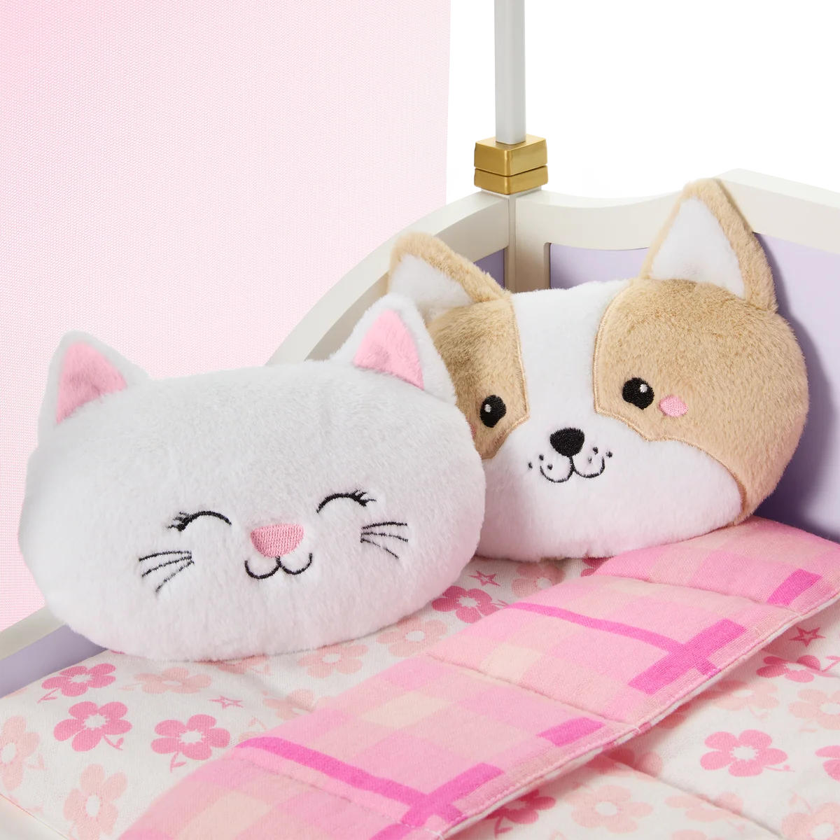 All Set for Sleepovers Canopy Bed for 18-inch Dolls