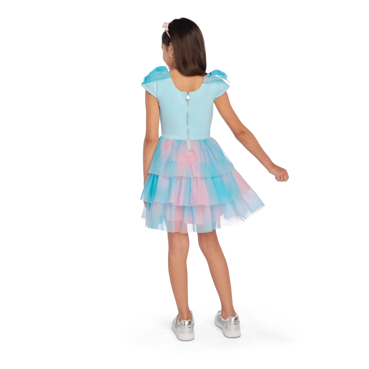 AG™ x Harlem’s Fashion Row Cherry Blossom Couture Ruffle Dress for Girls & 18-inch Dolls